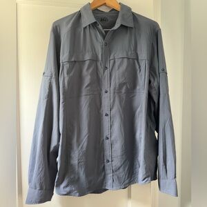 REI Outdoor long sleeve button up shirt